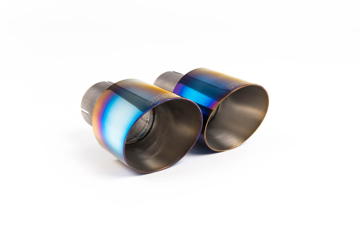 Milltek Sport Ford Mustang Cat-back, Dual GT-100 Burnt Titanium (SSXFD219) - photo 2