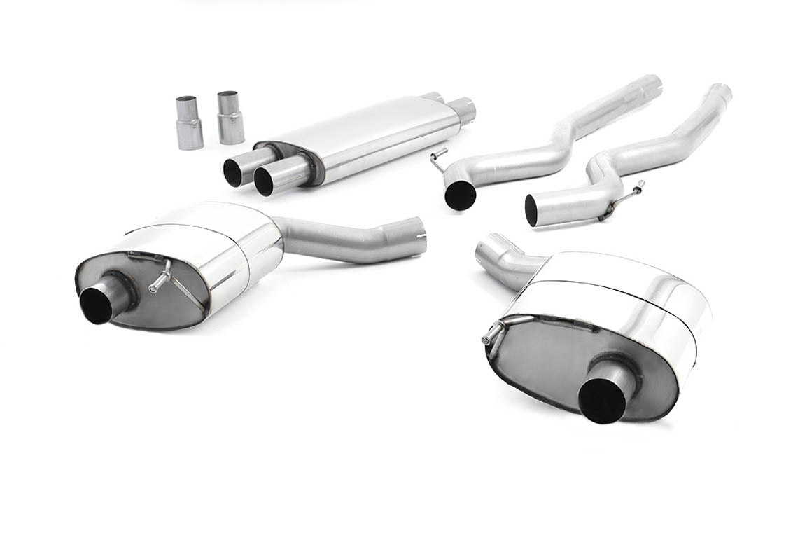 Milltek Sport Ford Mustang Cat-back, Resonated, Dual GT-100 Titanium (SSXFD220)