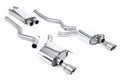 Milltek Sport Ford Mustang Cat-back, Resonated, Dual GT-100 Brushed Titanium (SSXFD224)