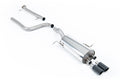 Milltek Sport Ford Fiesta Mk7/Mk7.5 ST Cat-back, Non-Resonated, JET-80 Carbon (SSXFD232)