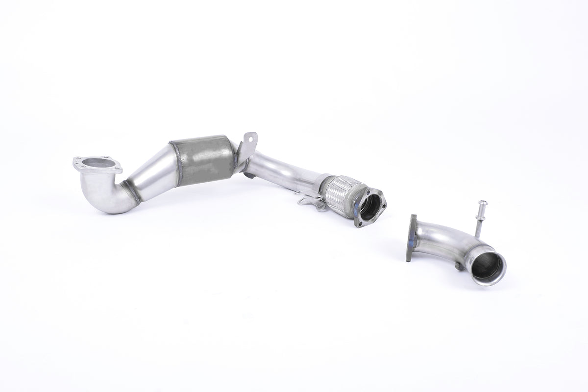 Milltek Sport Ford Fiesta Mk8 Cast Downpipe with Race Cat, For Fitment to OE Only (SSXFD236)