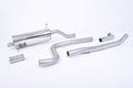 Milltek Sport Ford Fiesta Mk8 Cat-back, Road+, GT-90 Cerakote Black (SSXFD245)