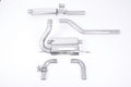 Milltek Sport Ford Focus Mk3 RS Cat-back, Resonated, JET-115 Carbon (SSXFD255)