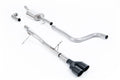 Milltek Sport Ford Fiesta Mk8 Cat-back, Twin GT-90 Cerakote Black (SSXFD279)