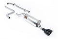 Milltek Sport Ford Fiesta Mk8 Cat-back, Road+, Twin GT-90 Cerakote Black (SSXFD281)