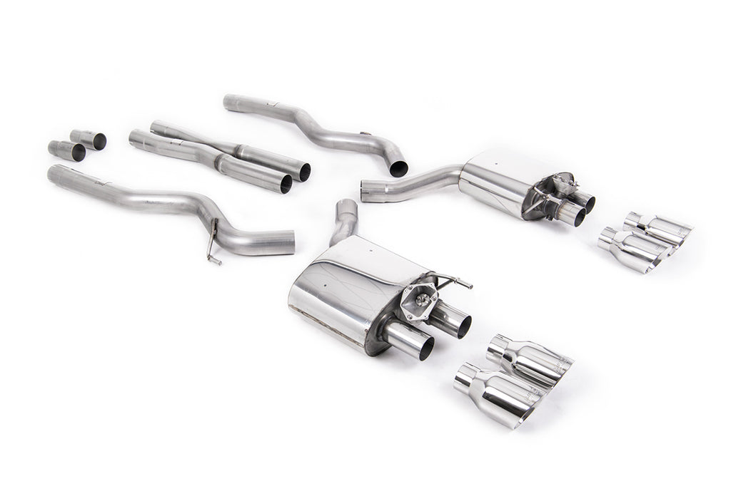 Milltek Sport Ford Mustang Cat-back, GT-100 Polished (SSXFD282)