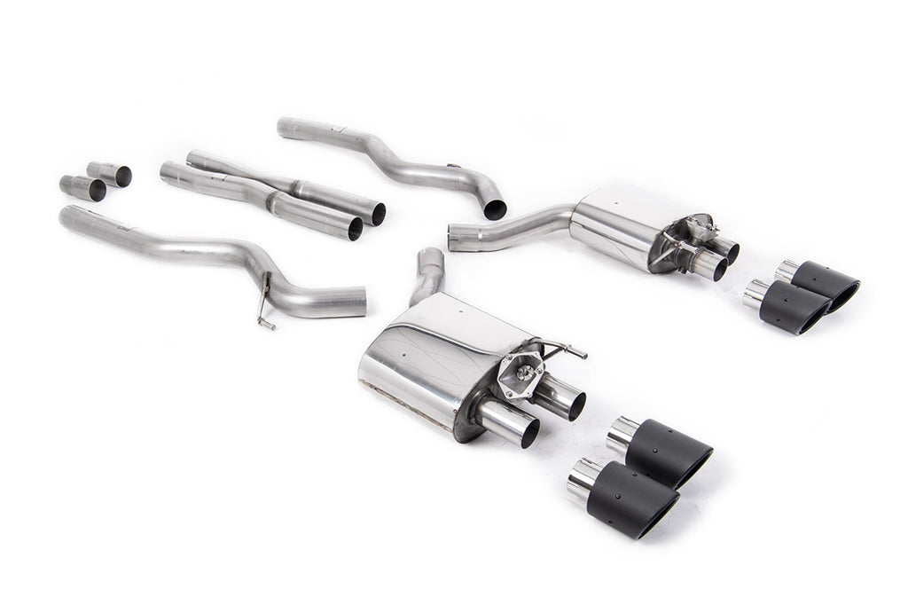 Milltek Sport Ford Mustang Cat-back, JET-100 Carbon (SSXFD286)