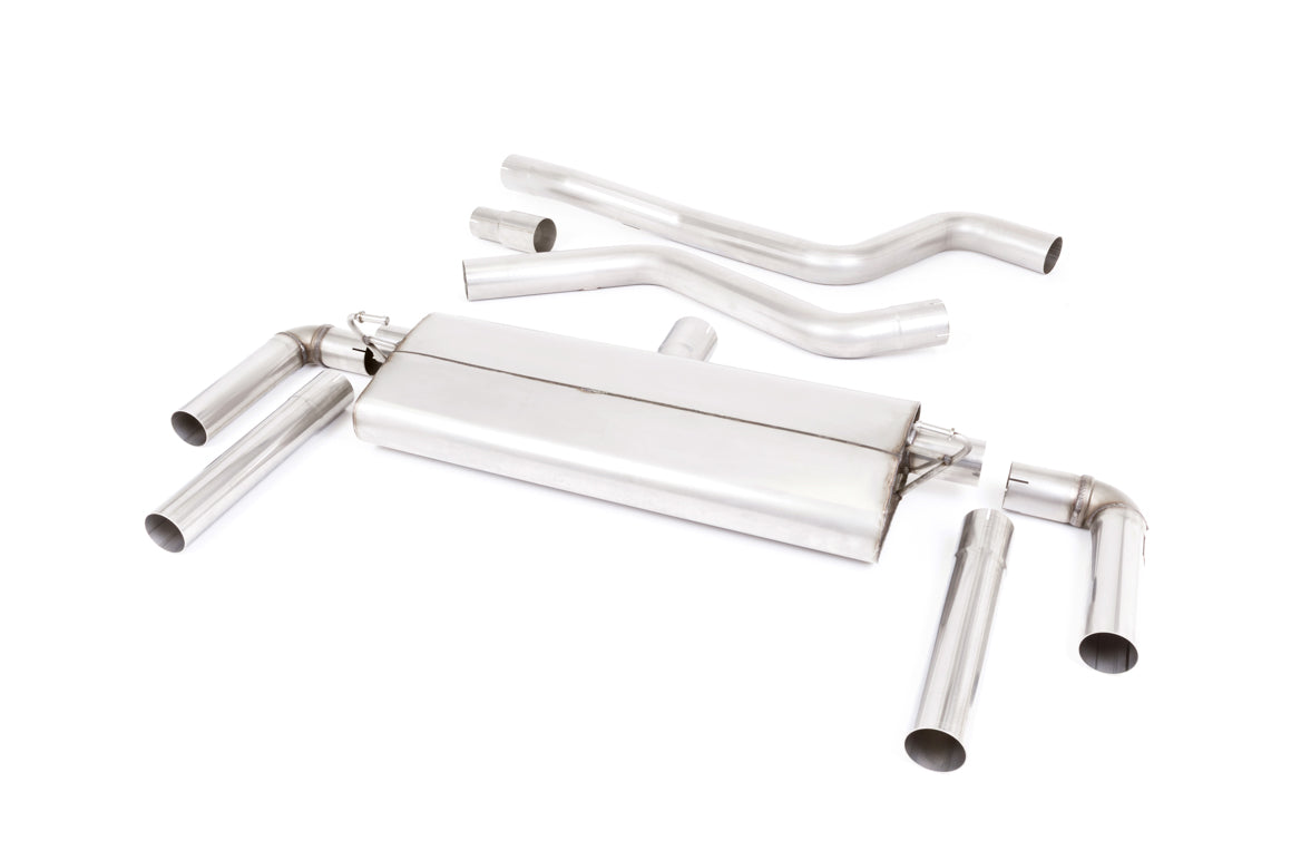 Milltek Sport Ford Focus Mk4 ST OPF/GPF-back, GT-115 Polished (SSXFD319)