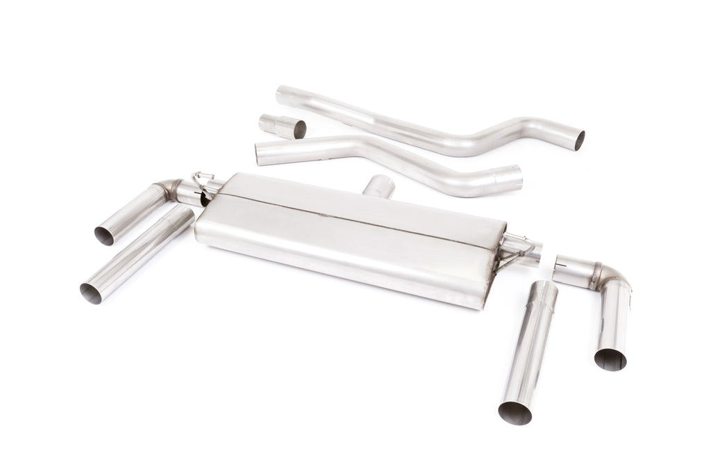 Milltek Sport Ford Focus Mk4 ST OPF/GPF-back, JET-115 Carbon (SSXFD321)