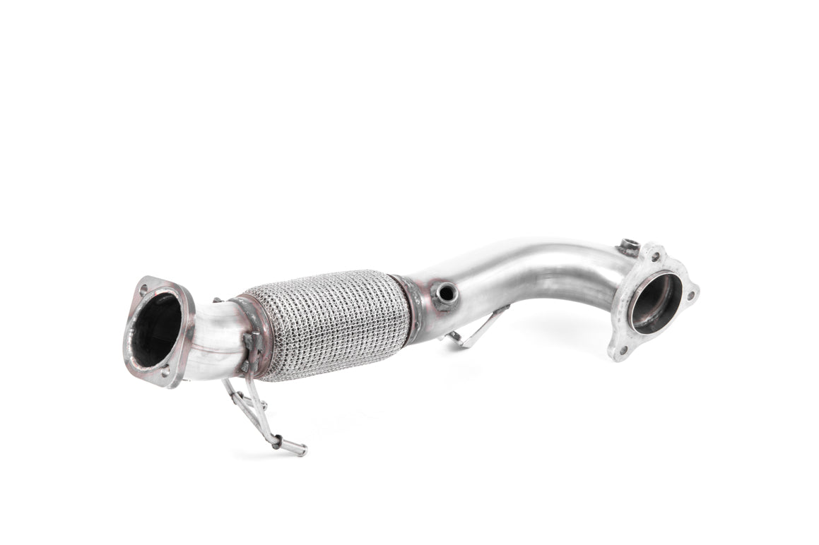 Milltek Sport Large-bore Downpipe and De-cat - Ford Focus - Fits to both Milltek Sport OPF/GPF Bypass and OE OPF/GPF - Requires Stage 2 ECU Software