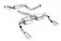 Milltek Sport Ford Focus MK2 RS Cat-back, Resonated, GT-115 Titanium (SSXFD342)