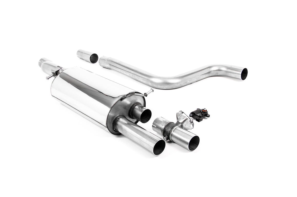 Milltek Sport Ford Puma OPF/GPF-back, Valved, GT-90 Burnt Titanium (SSXFD354)