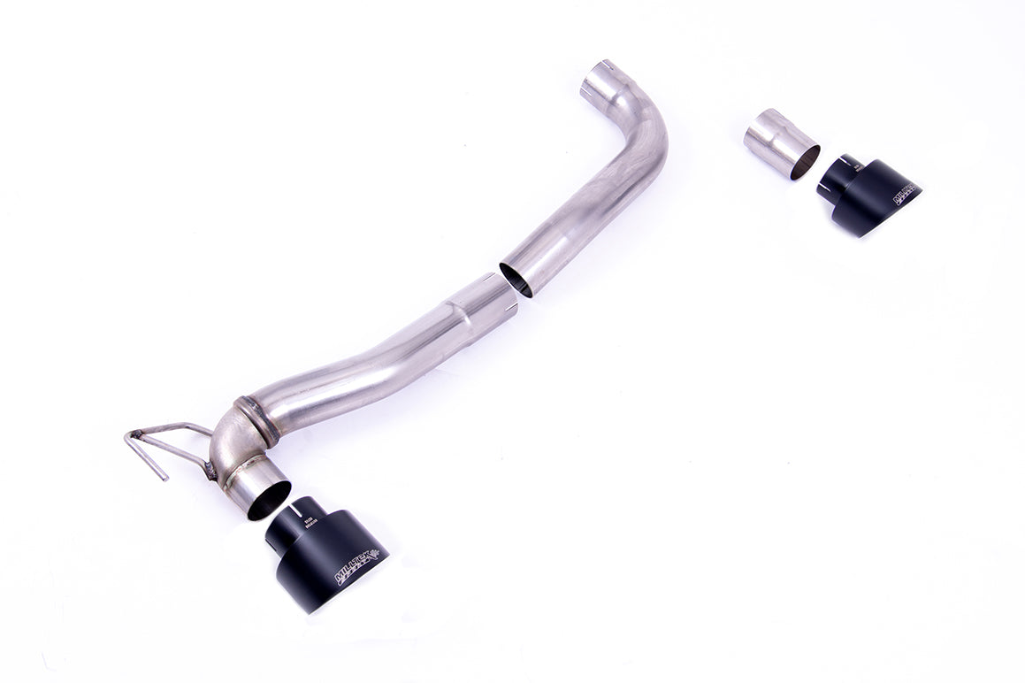Milltek Sport Additional parts - Ford Fiesta - Maxton Designs Dual Outlet Upgrade Kit only for Existing Milltek Sport GPF Back Systems with GT-100 Black Trims