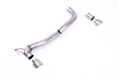 Milltek Sport Additional parts - Ford Fiesta - Maxton Designs Dual Outlet Upgrade Kit only for Existing Milltek Sport GPF Back Systems with GT-100 Titanium Trims