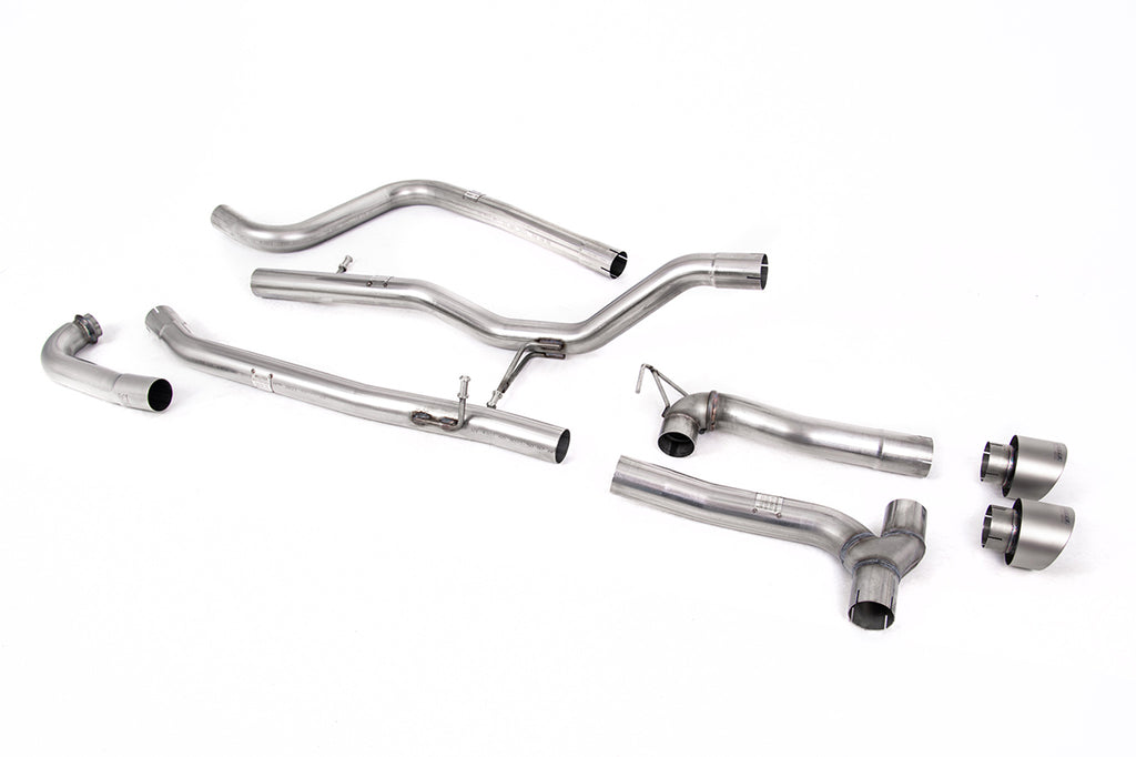 Milltek Sport Ford Fiesta MK8 Cat-back, Dual Outlet Maxton Kits, Non-Res (SSXFD373)