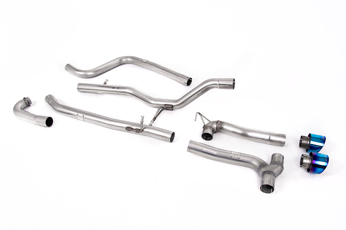 Milltek Sport Ford Fiesta MK8 Cat-back, Dual Outlet Maxton Kits, Non-Res (SSXFD374)