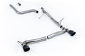 Milltek Sport Ford Fiesta Mk8 OPF/GPF-back, Non-Res, GT-100 Cerakote Black (SSXFD384)