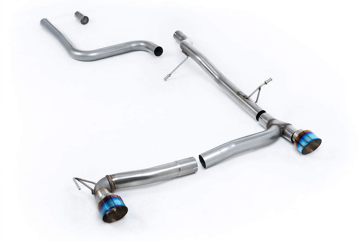 Milltek Sport Ford Fiesta Mk8 OPF/GPF-back, Non-Res (SSXFD386)