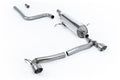 Milltek Sport Ford Fiesta Mk8 OPF/GPF-back, Resonated, GT-100 Brushed Titanium (SSXFD389)