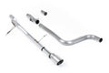 Milltek Sport Ford Fiesta Mk8 OPF/GPF-back, Non-Res, GT-90 Brushed Titanium (SSXFD393)