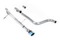 Milltek Sport Ford Fiesta Mk8 OPF/GPF-back, Non-Res, GT-90 Burnt/Blue Titanium (SSXFD394)