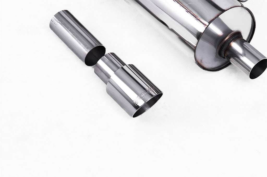 Milltek Sport Ford Fiesta Mk8 OPF/GPF-back, Resonated, GT-90 Polished (SSXFD397) - photo 2