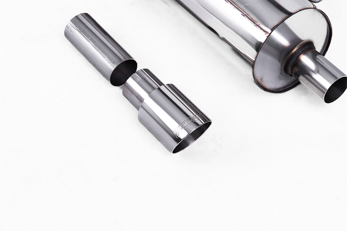 Milltek Sport Ford Fiesta Mk8 OPF/GPF-back, Resonated, GT-90 Polished (SSXFD397) - photo 2