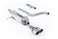Milltek Sport Ford Fiesta Mk8 OPF/GPF-back, Resonated, Twin GT-90 Polished (SSXFD403)