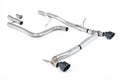 Milltek Sport Ford Fiesta Mk8 OPF/GPF-back, Non-Res, GT-100 Cerakote Black (SSXFD406)