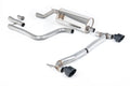 Milltek Sport Ford Fiesta Mk8 OPF/GPF-back, Resonated, GT-100 Cerakote Black (SSXFD411)