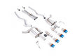 Milltek Sport Ford Mustang Cat-back, Valved, GT-100 Burnt/Blue Titanium (SSXFD428)