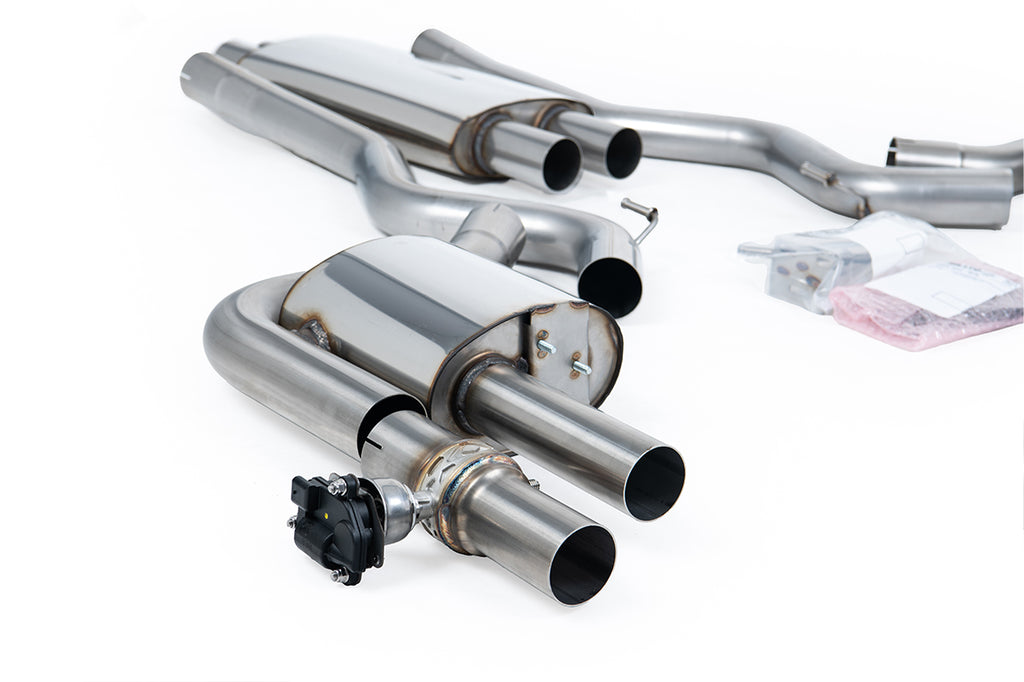 Milltek Sport Ford Mustang Cat-back, Resonated, Dual GT-100 Polished (SSXFD434) - photo 3