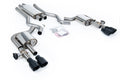 Milltek Sport Ford Mustang Cat-back, Resonated, Dual GT-100 Cerakote Black (SSXFD435)