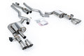 Milltek Sport Ford Mustang Cat-back, Non-Res, Dual GT-100 Brushed Titanium (SSXFD439)