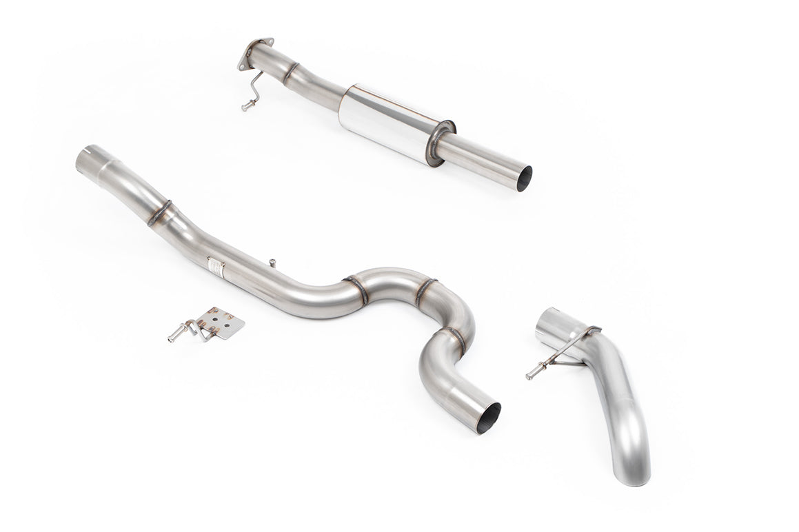 Milltek Sport Cat-back - Ford Bronco 6th Gen - 2.3l i4 & 2.7l V6 Ecoboost (4 Door Model Only) - High Clearance System with Downturn Tip