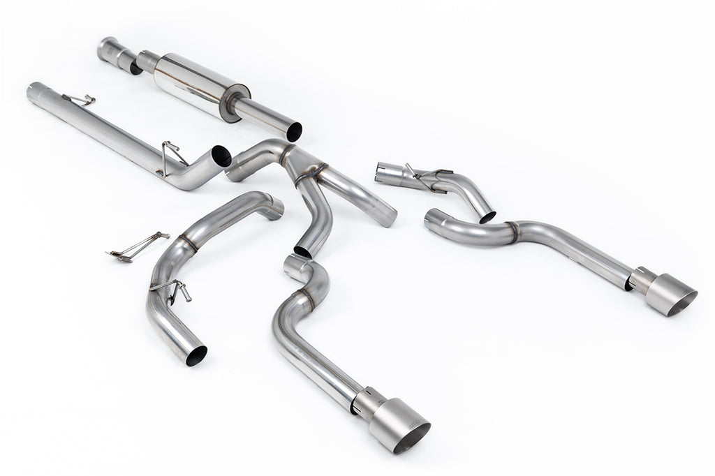 Milltek Sport Ford F150 SuperCrew Cat-back, Resonated, Road+ (SSXFD478)