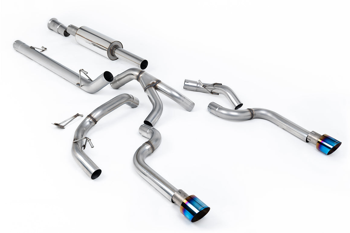 Milltek Sport Ford F150 SuperCrew Cat-back, Resonated, Road+ (SSXFD479)