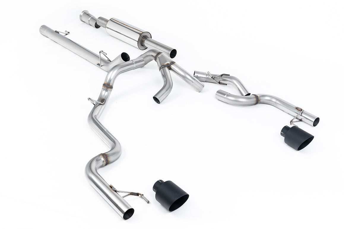 Milltek Sport Ford F150 SuperCrew Tremor Cat-back, Resonated, Road+ (SSXFD493)