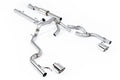 Milltek Sport Ford F150 SuperCrew Tremor Cat-back, Part-Resonated, Race (SSXFD500)