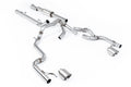 Milltek Sport Ford F150 SuperCrew Tremor Cat-back, Part-Resonated, Race (SSXFD502)