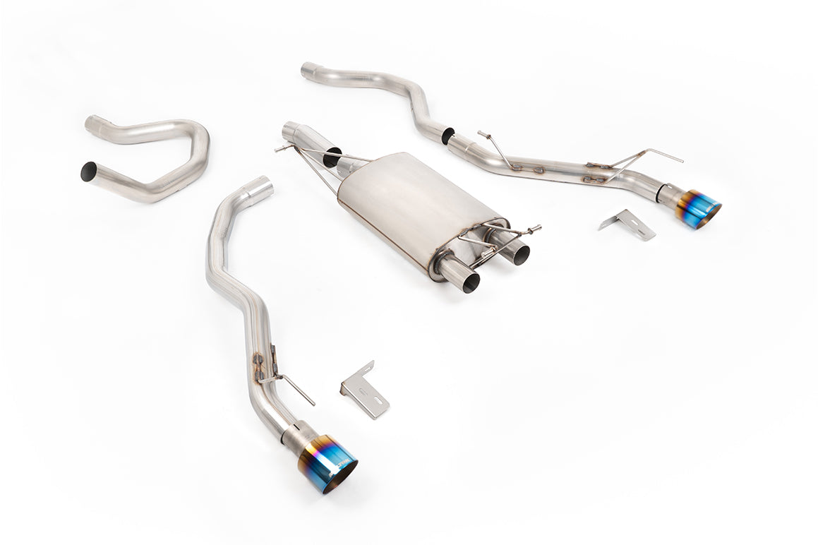 Milltek Sport Ford Ranger Front Pipe-back, GT-100 (SSXFD543)