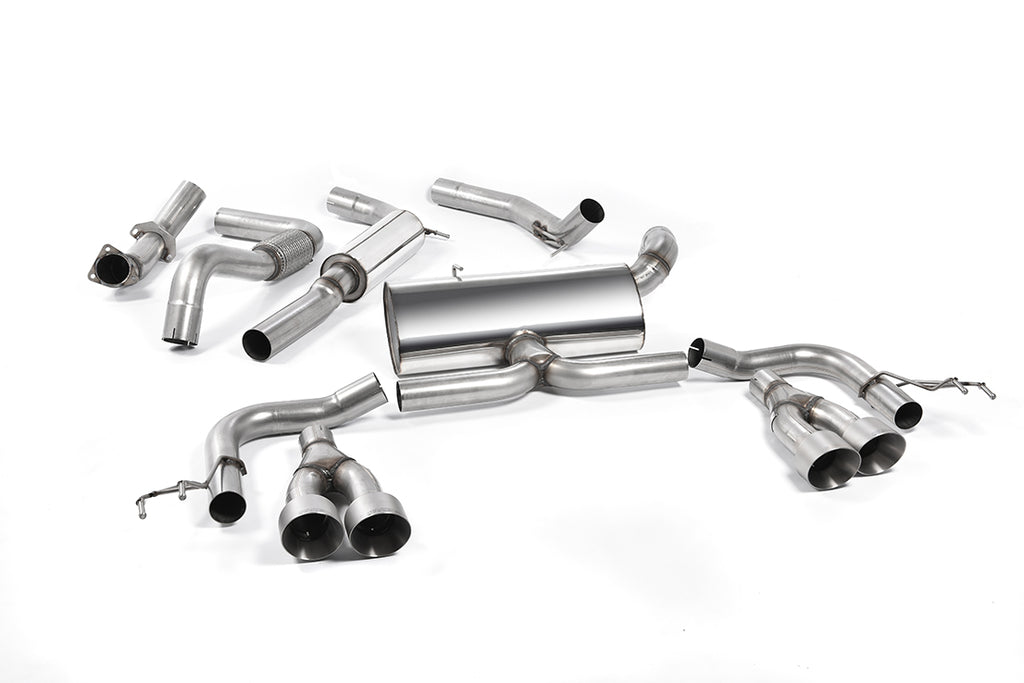 Milltek Sport Honda / Acura Civic Type R FK2 Cat-back, Titanium (SSXHO218)