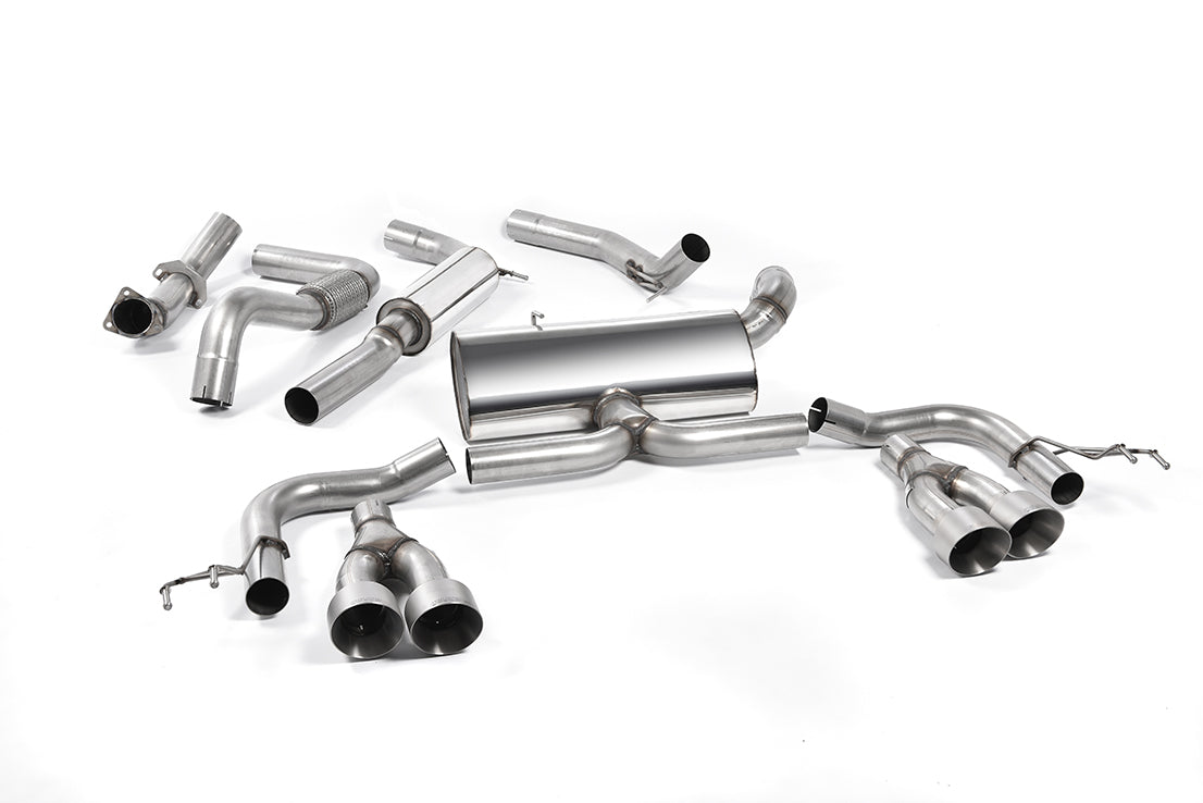 Milltek Sport Honda / Acura Civic Type R FK2 Cat-back, Titanium (SSXHO218)