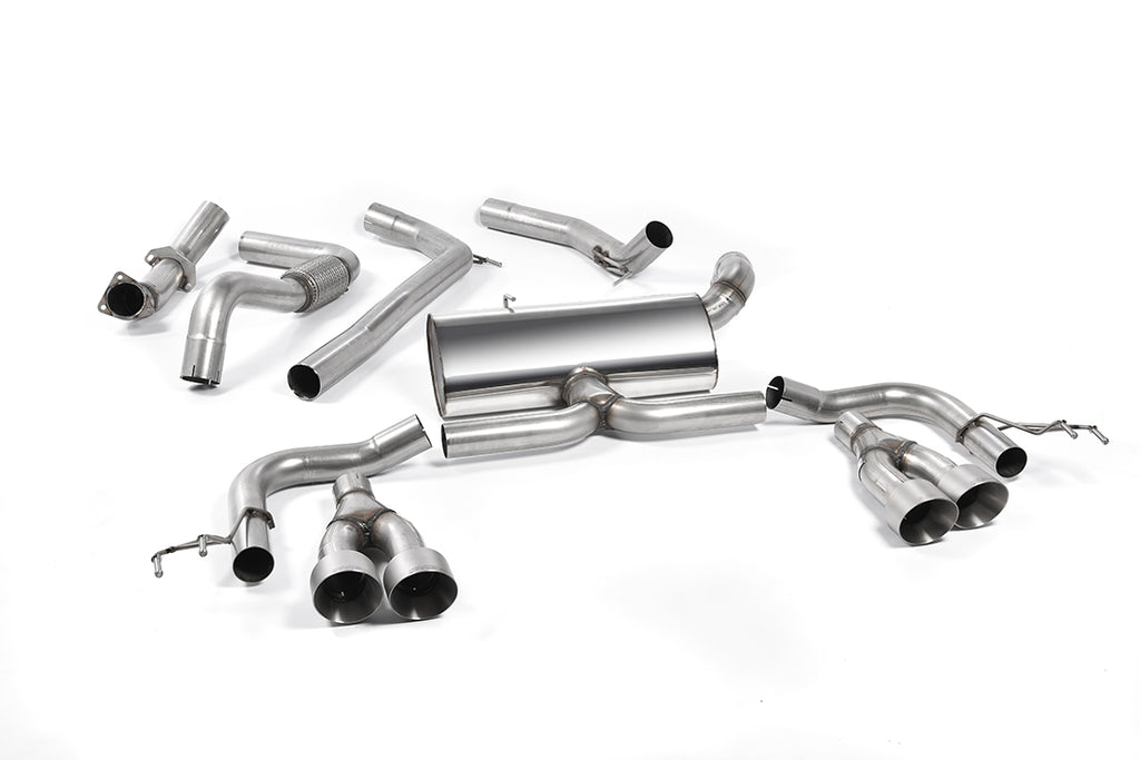 Milltek Sport Honda / Acura Civic Type R FK2 Cat-back, Road+, Titanium (SSXHO220)
