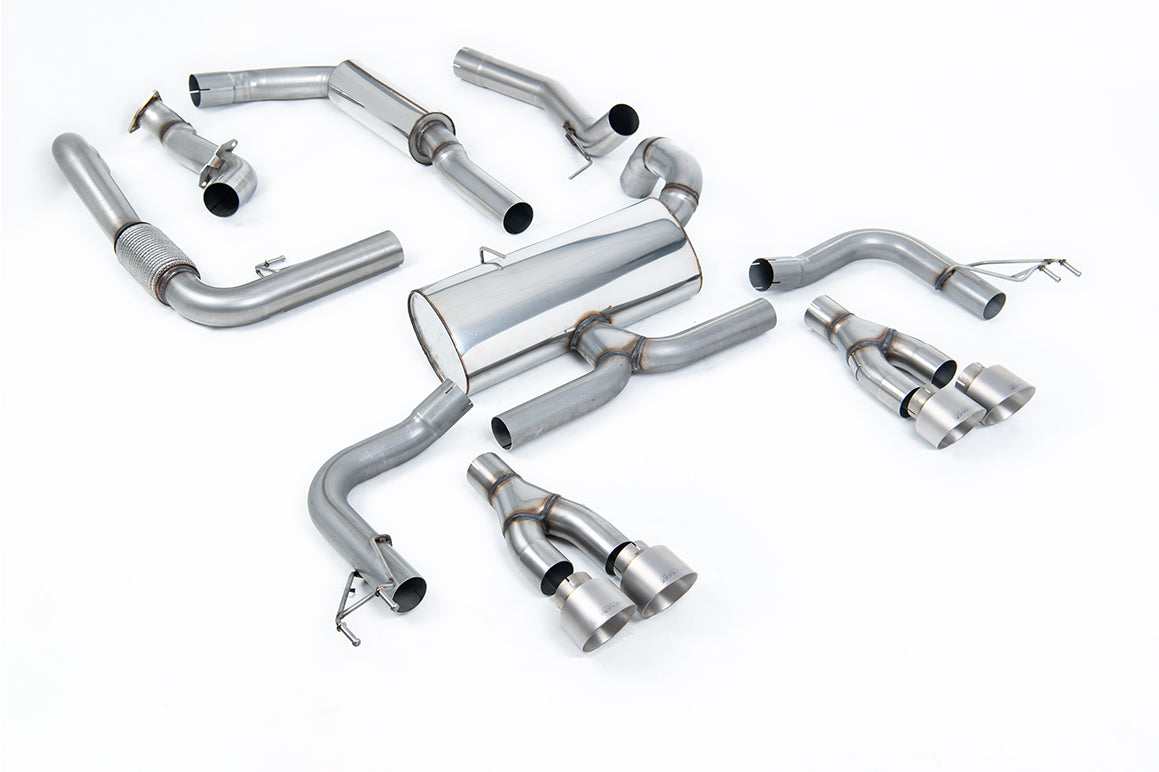 Milltek Sport Honda / Acura Civic Type R FK2 Cat-back, Titanium (SSXHO223)