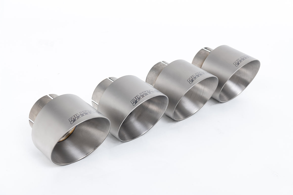 Milltek Sport Honda / Acura Civic Type R FK2 Cat-back, Titanium (SSXHO223) - photo 2