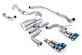 Milltek Sport Honda / Acura Civic Type R FK2 Cat-back, Race, Burnt Titanium (SSXHO233)