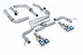 Milltek Sport Honda / Acura Civic Type R FK2 Cat-back, Burnt Titanium (SSXHO235)