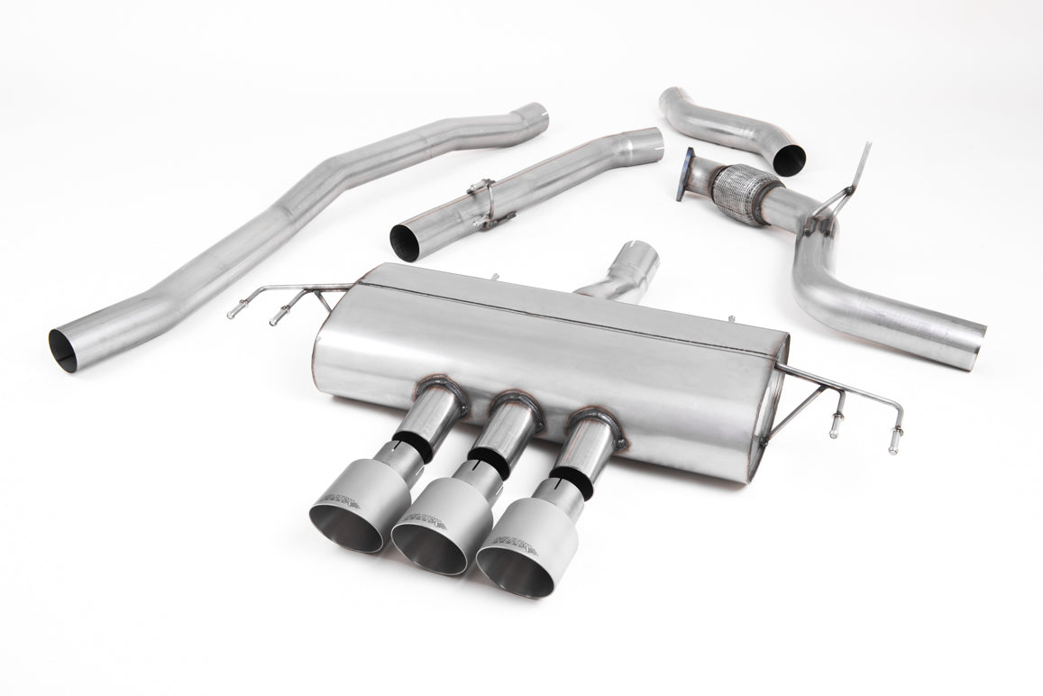 Milltek Sport Honda / Acura Civic FK7 Cat-back, Non-Resonated, GT-100 Titanium (SSXHO264)
