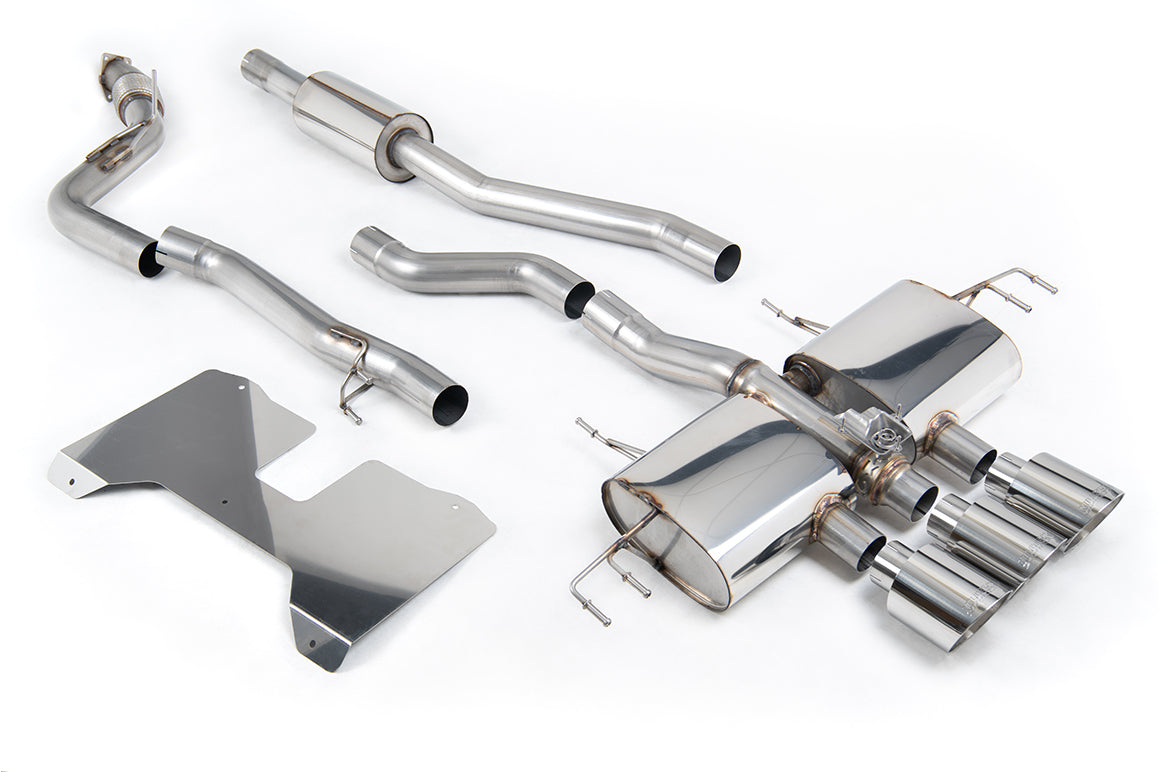 Milltek Sport Honda / Acura Civic Type R FL5 Cat-back, Part-Resonated, Valved (SSXHO284)